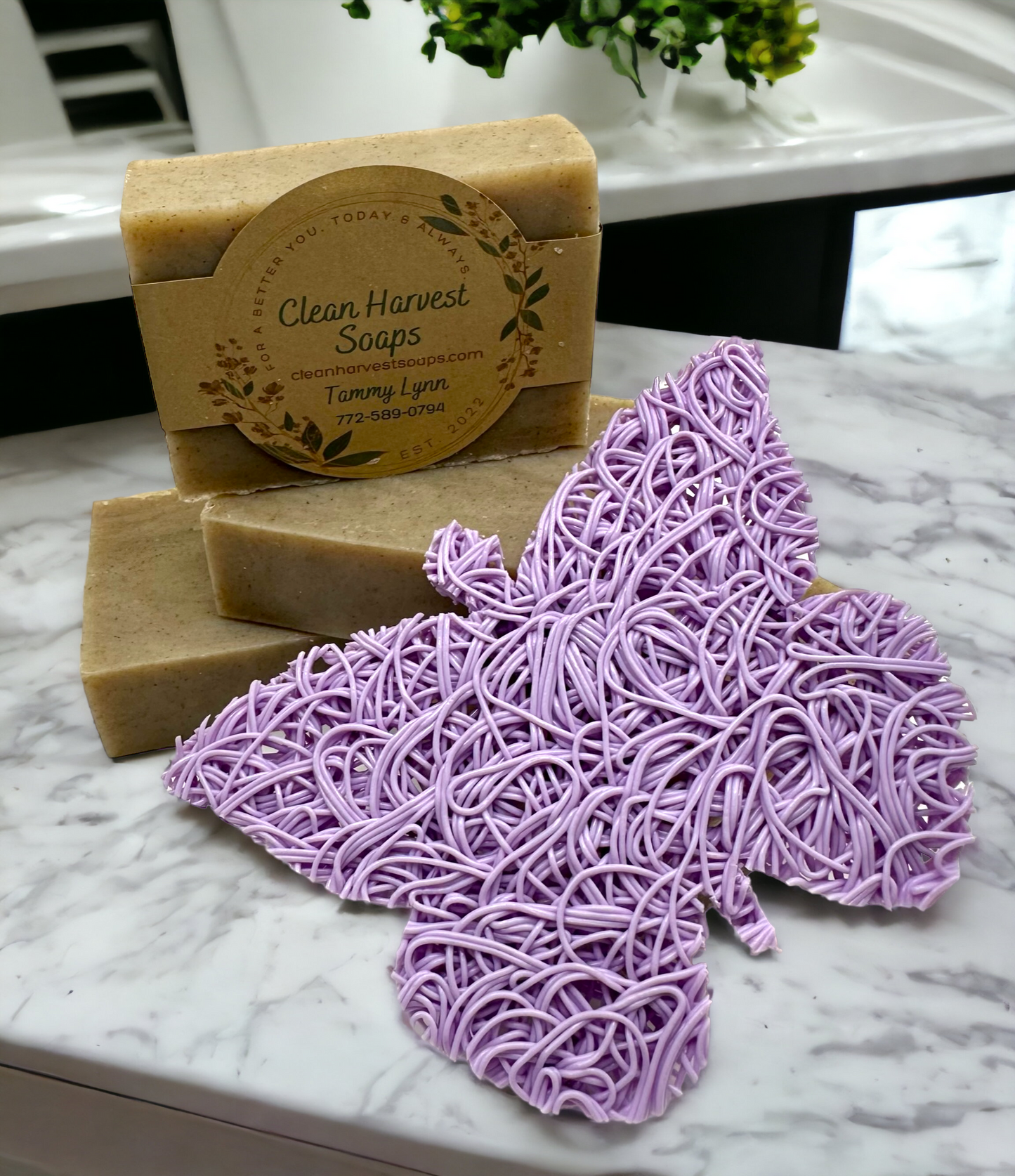 Rhassoul Aloe – Unscented All-Natural Vegan Soap