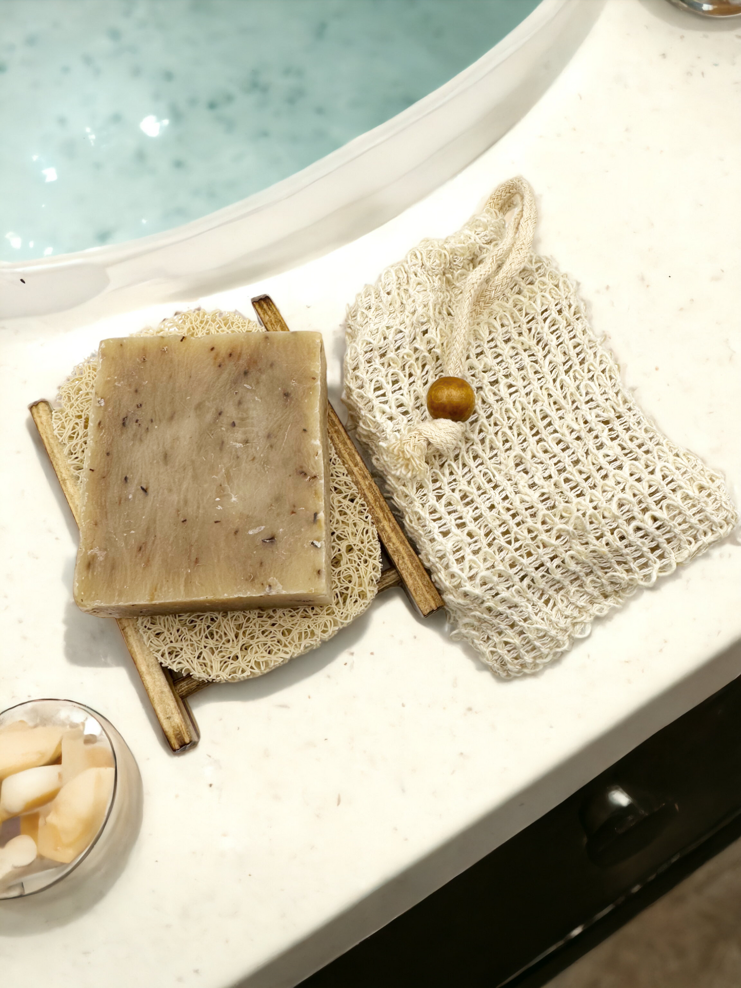 Natural Sisal Soap Bags (Eco-Friendly, Reusable)