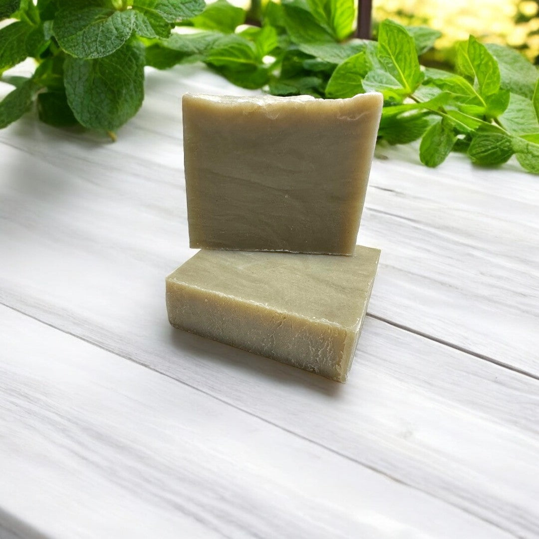 Cedar Mint Bliss – All-Natural Hair, Beard & Body Soap
