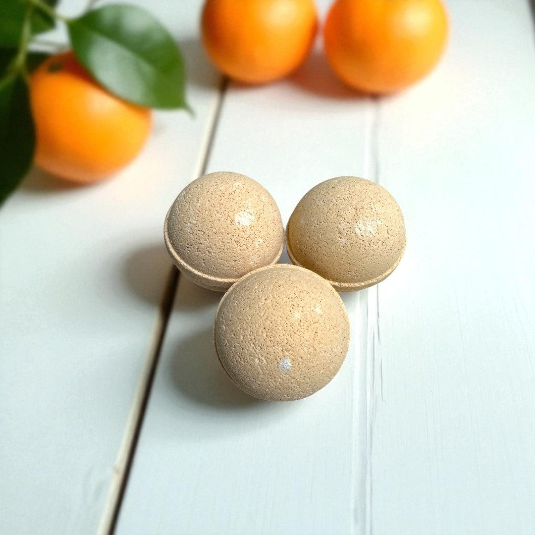 Citrus Blast Bath Bomb (Energizing, Fresh, All-Natural)