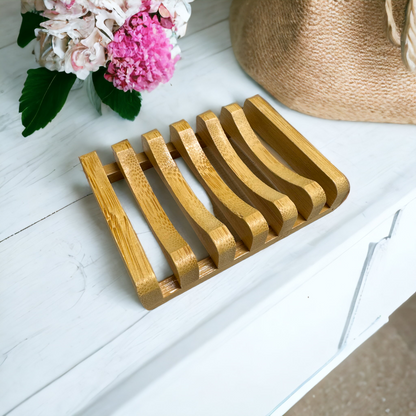 Bamboo Soap Dish (All Natural)