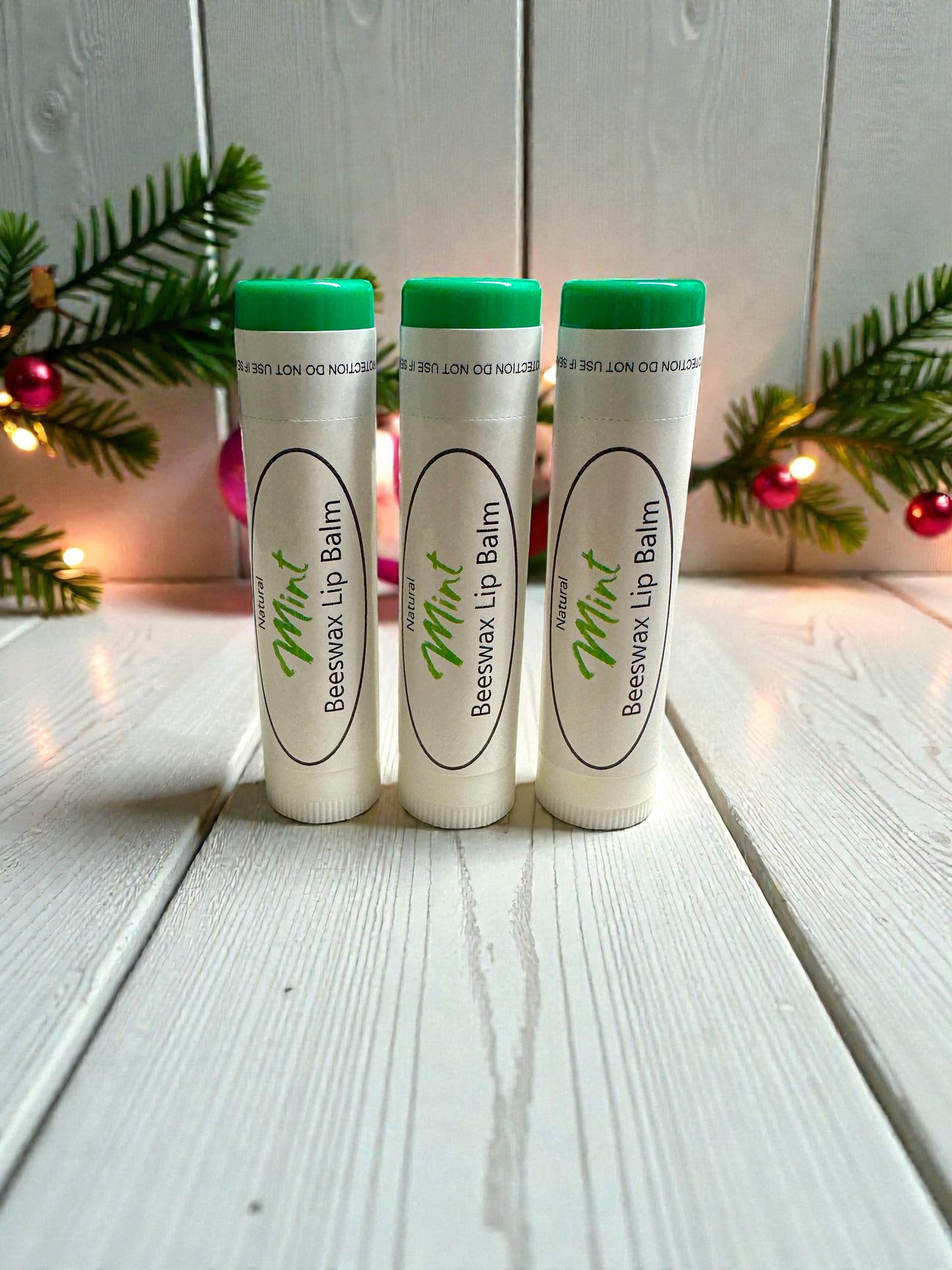 All Natural Beeswax Lip Balm