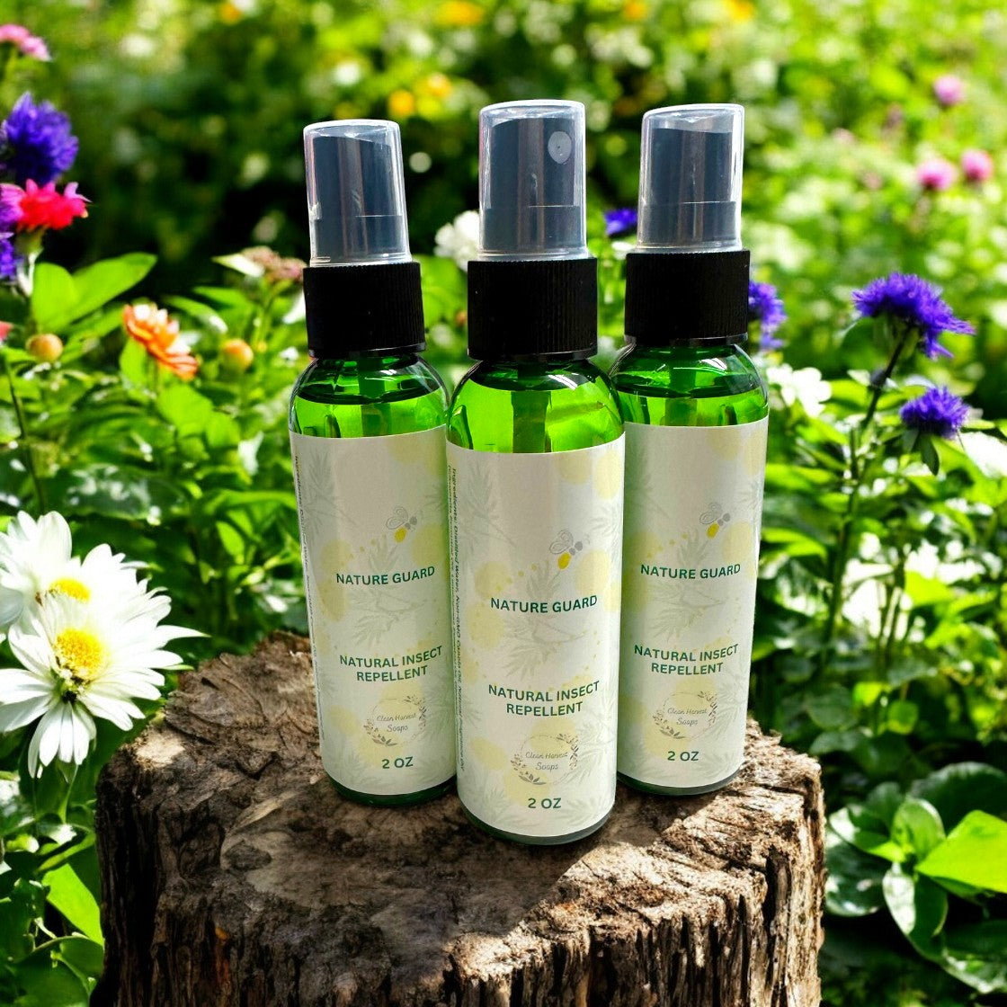 Nature Guard (All Natural Insect Repellent, 2oz) – CLEAN HARVEST SOAPS