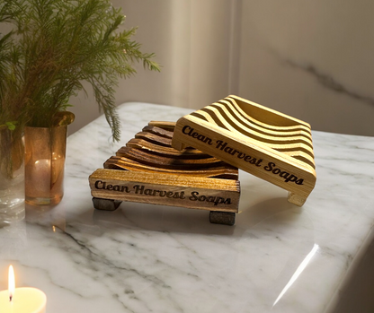 Bamboo Soap Dish (All Natural)